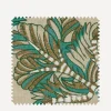 Liberty Interiors Furnishing Fabrics^Fabric Swatch - Palampore Embroidery in Jade