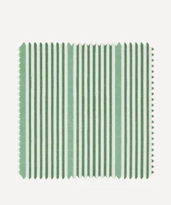 Liberty Interiors Furnishing Fabrics^Fabric Swatch - Park Stripe Cotton in Purslane