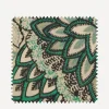 Liberty Interiors Furnishing Fabrics^Fabric Swatch - Patricia Cotton Velvet in Jade