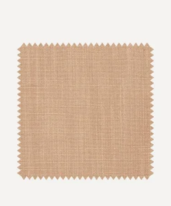 Liberty Interiors Furnishing Fabrics^Fabric Swatch - Plain Lustre Linen in Ointment