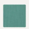 Liberty Interiors Furnishing Fabrics^Fabric Swatch - Plain Lustre Linen in Salvia