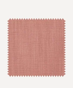 Liberty Interiors Furnishing Fabrics^Fabric Swatch - Plain Lustre Linen in Slipper