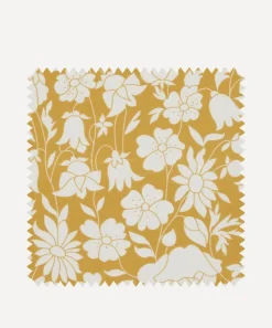 Liberty Interiors Furnishing Fabrics^Fabric Swatch - Poppy Grace Cotton in Yarrow