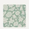 Liberty Interiors Furnishing Fabrics^Fabric Swatch - Poppy Grace Cotton in Salvia