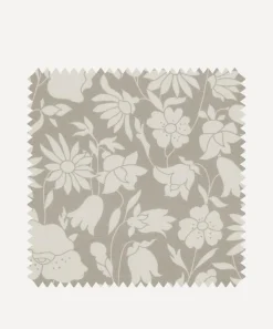 Liberty Interiors Furnishing Fabrics^Fabric Swatch - Poppy Grace Cotton in Flax