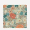 Liberty Interiors Furnishing Fabrics^Fabric Swatch - Poppy Meadowfield Cotton in Bullfinch