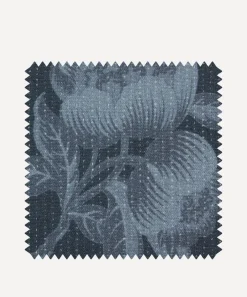 Liberty Interiors Furnishing Fabrics^Fabric Swatch - Porcelain Flower in Ink