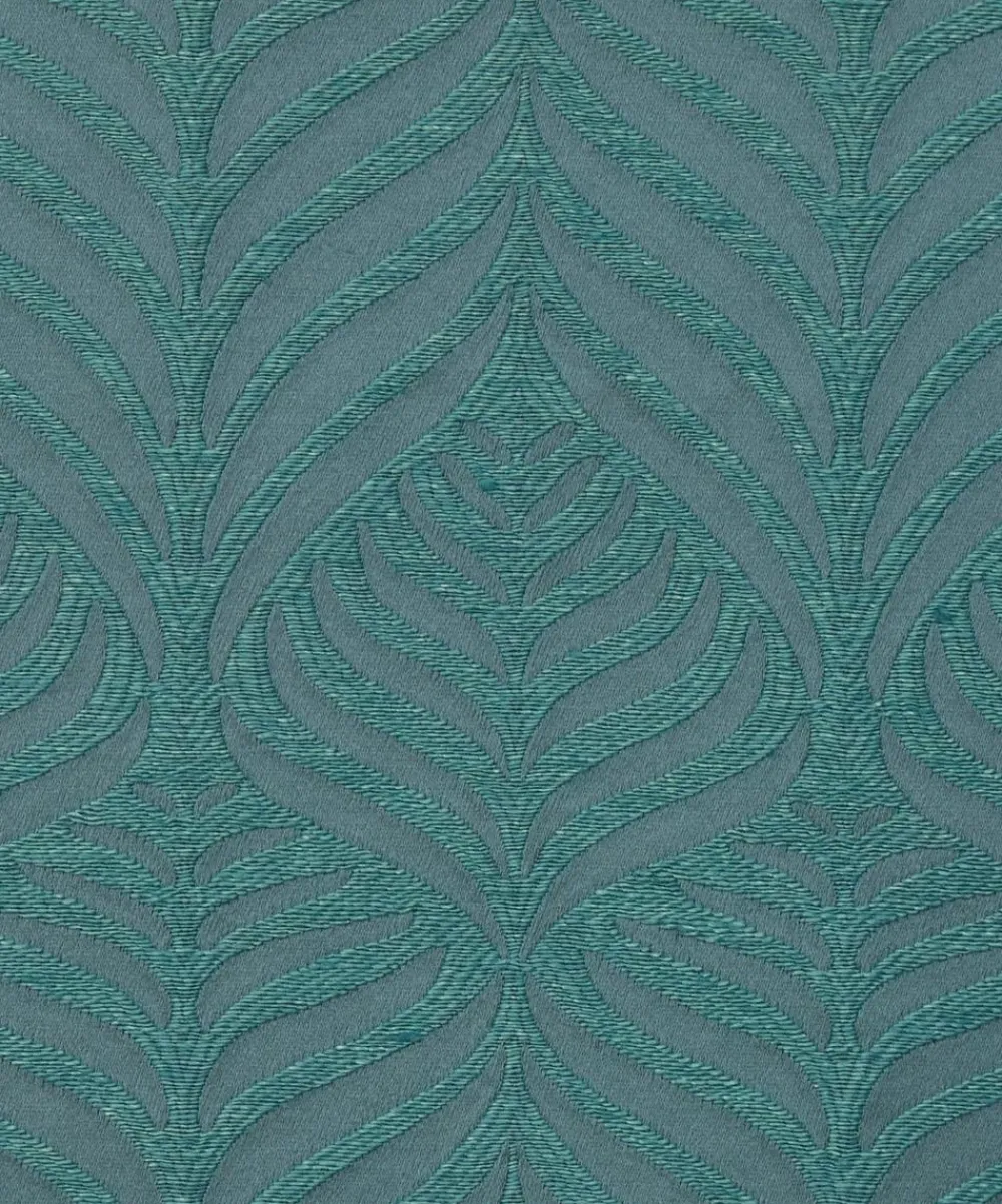 Liberty Interiors Furnishing Fabrics^Fabric Swatch - Quill Weave Yarn Jacquard in Salvia
