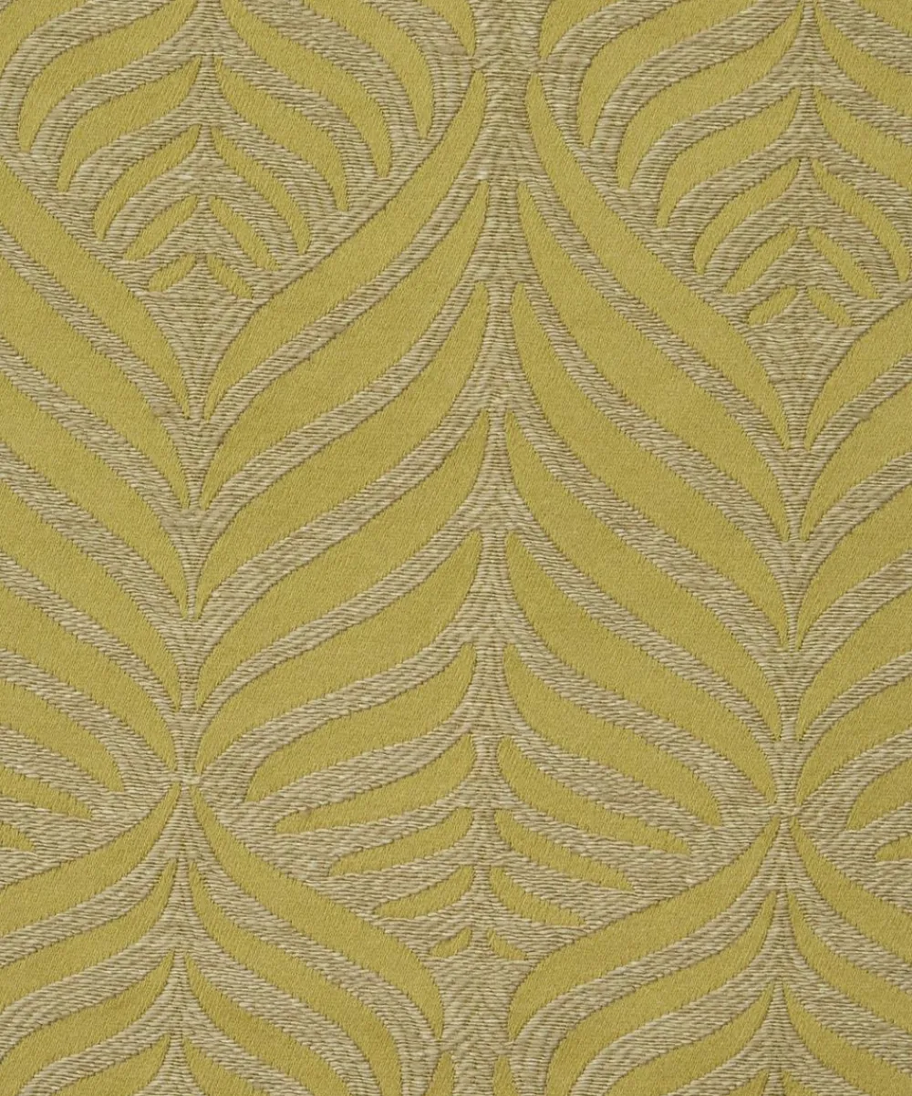 Liberty Interiors Furnishing Fabrics^Fabric Swatch - Quill Weave Yarn Jacquard in Lichen