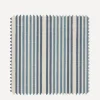 Liberty Interiors Furnishing Fabrics^Fabric Swatch - Regent Stripe Cotton in Lapis