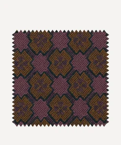 Liberty Interiors Furnishing Fabrics^Fabric Swatch - Remy Rose Wool in Sloe