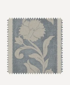 Liberty Interiors Furnishing Fabrics^Fabric Swatch - Sambourne Stripe in Flax Flower