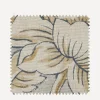 Liberty Interiors Furnishing Fabrics^Fabric Swatch - Sambourne Vine Wycombe Linen in Pewter