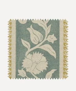 Liberty Interiors Furnishing Fabrics^Fabric Swatch - Sambourne Stripe in Salvia