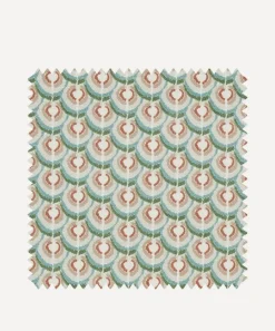 Liberty Interiors Furnishing Fabrics^Fabric Swatch - Scallop Spot Cotton in Robins Egg