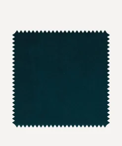 Liberty Interiors Furnishing Fabrics^Fabric Swatch - Scarab Plain Cotton Velvet