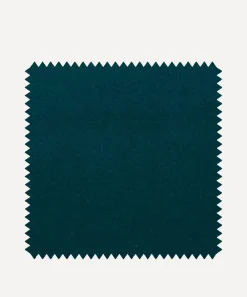 Liberty Interiors Furnishing Fabrics^Fabric Swatch - Scarab Plain Cotton Velvet