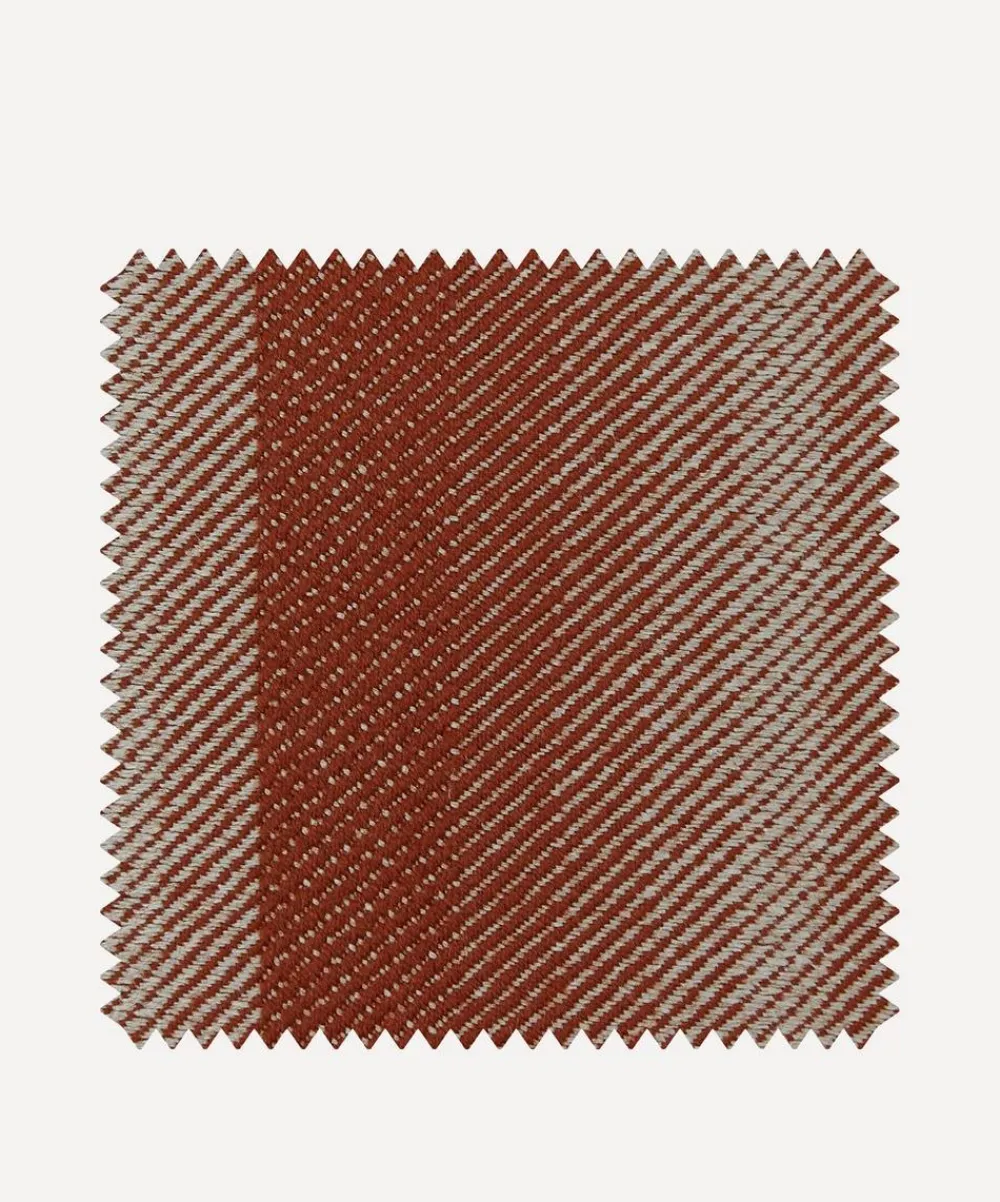 Liberty Interiors Furnishing Fabrics^Fabric Swatch - Shadow Line in August