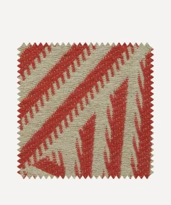 Liberty Interiors Furnishing Fabrics^Fabric Swatch - Shadow Stripe Weave in Vesuvio