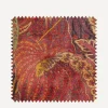 Liberty Interiors Furnishing Fabrics^Fabric Swatch - Shand Voyage Vintage Velvet in Lacquer