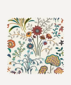 Liberty Interiors Furnishing Fabrics^Fabric Swatch - Shepherdly Flowers Cotton in Lacquer