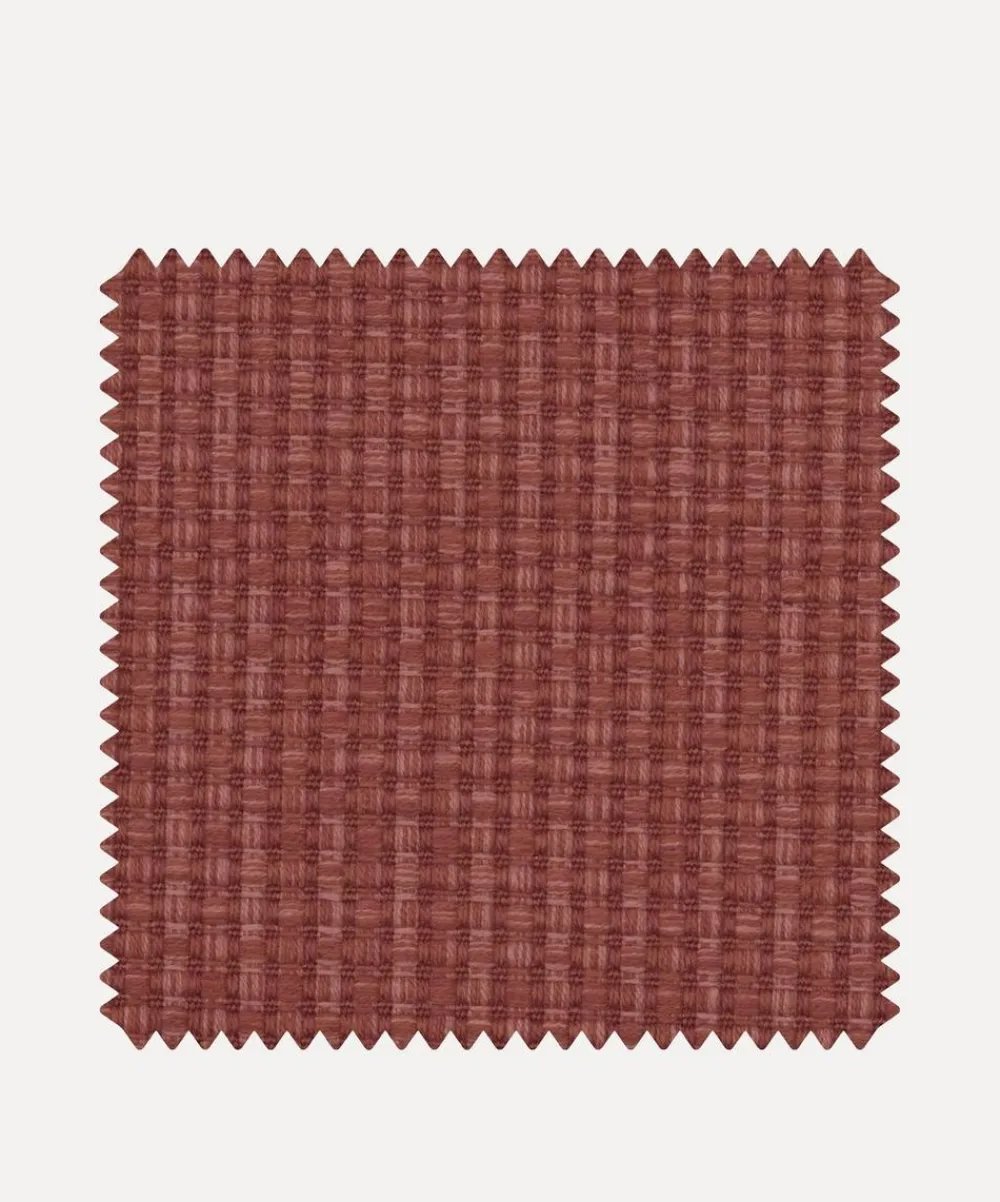 Liberty Interiors Furnishing Fabrics^Fabric Swatch - Sherborne in Red Lac