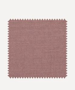 Liberty Interiors Furnishing Fabrics^Fabric Swatch - Sloe Plain Emberton Linen