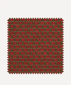 Liberty Interiors Furnishing Fabrics^Fabric Swatch - Tamba in Amaranth