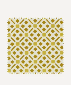 Liberty Interiors Furnishing Fabrics^Fabric Swatch - Tapestry Trellis Cotton in Yarrow
