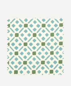 Liberty Interiors Furnishing Fabrics^Fabric Swatch - Tapestry Trellis Cotton in Purslane