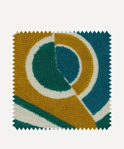 Liberty Interiors Furnishing Fabrics^Fabric Swatch - Trepak Embroidery in Summer