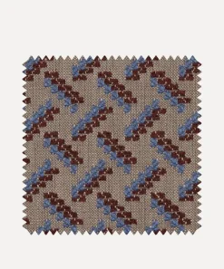 Liberty Fabrics Furnishing Fabrics^Fabric Swatch - Tudor Brick in Bunting