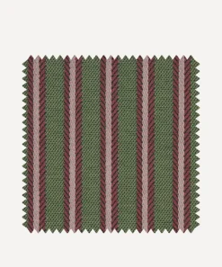 Liberty Interiors Furnishing Fabrics|Furnishing Fabrics^Fabric Swatch - Twill Stripe in Lacquer