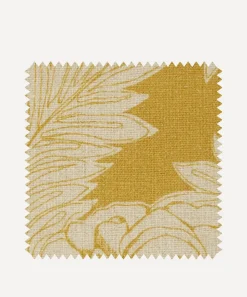 Liberty Interiors Furnishing Fabrics^Fabric Swatch - Zennor Arbour Ladbroke Linen in Lichen