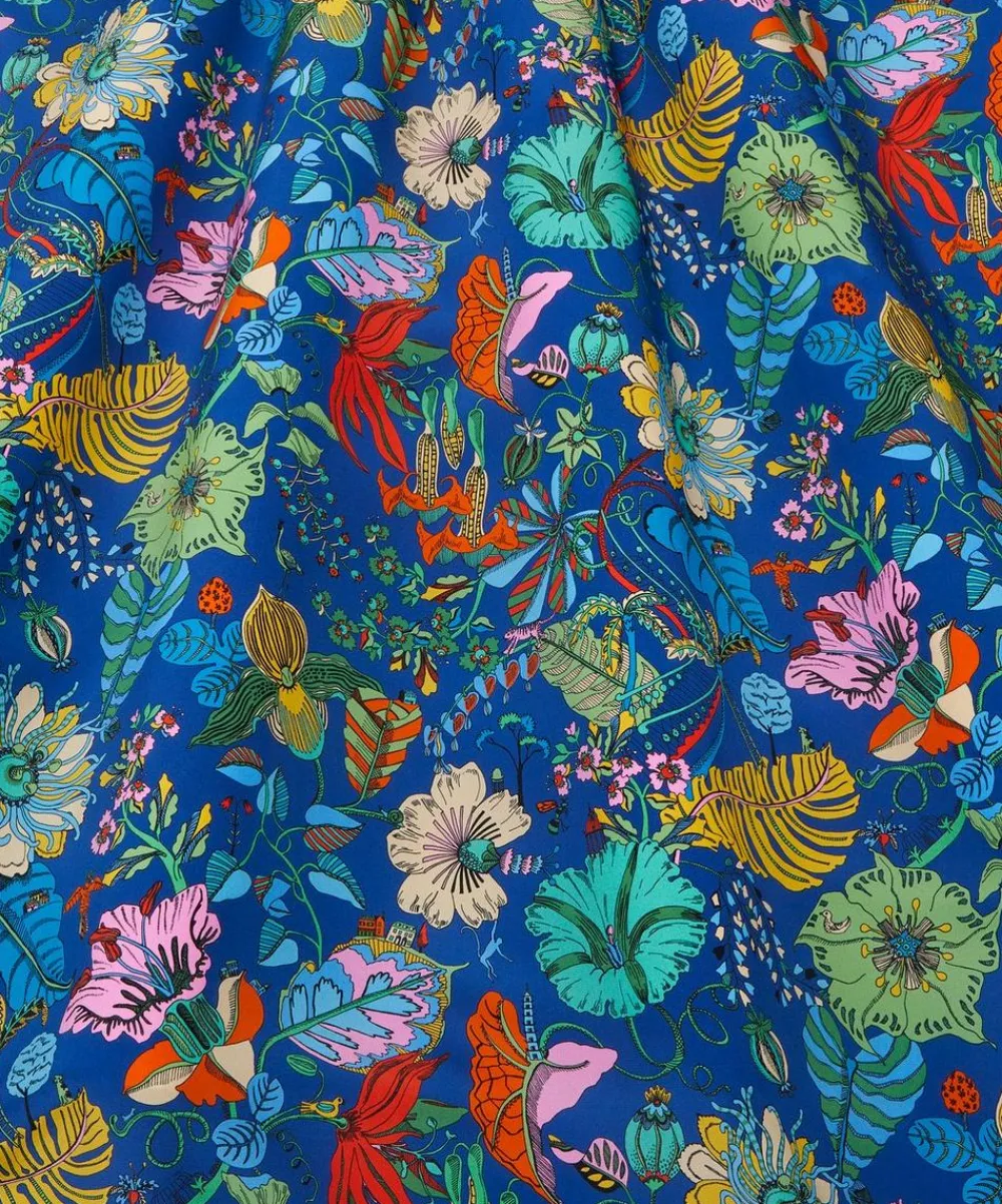 Liberty Fabrics Classic Silks|Crepe De Chine^Fantasy Land Crepe de Chine