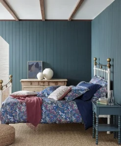 Liberty Bedding|Bedroom^Faria Flowers Cotton Sateen Double Duvet Cover Set