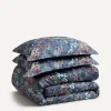 Liberty Bedding|Bedroom^Faria Flowers Cotton Sateen Super King Duvet Cover Set