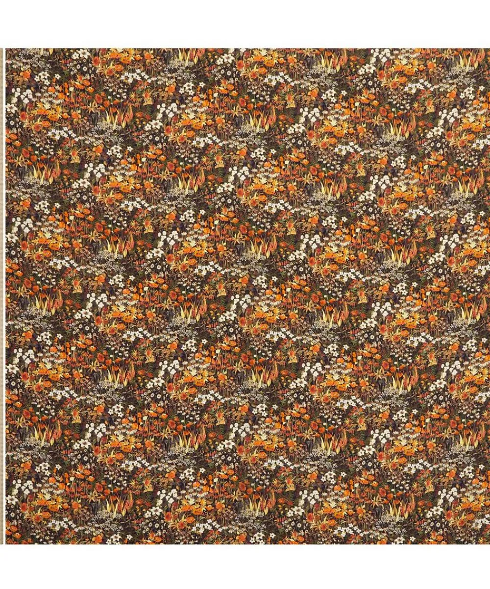 Liberty Fabrics Classic Silks|Crepe De Chine^Faria Flowers Small Crepe de Chine