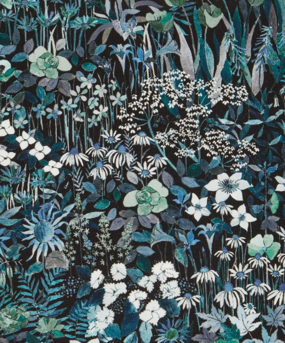 Liberty Fabrics Classic Silks|Crepe De Chine^Faria Flowers Small Crepe de Chine