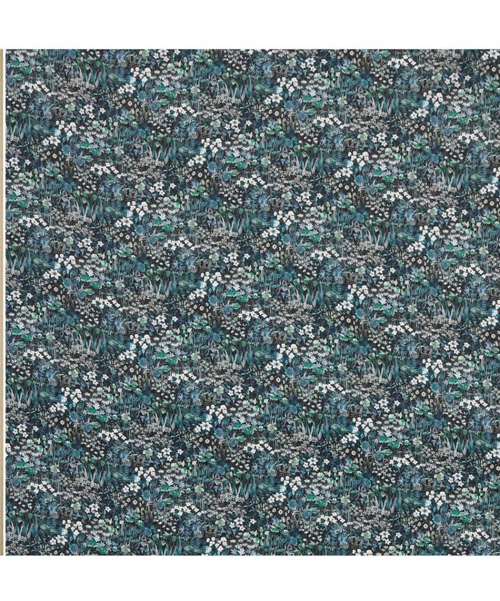 Liberty Fabrics Classic Silks|Crepe De Chine^Faria Flowers Small Crepe de Chine