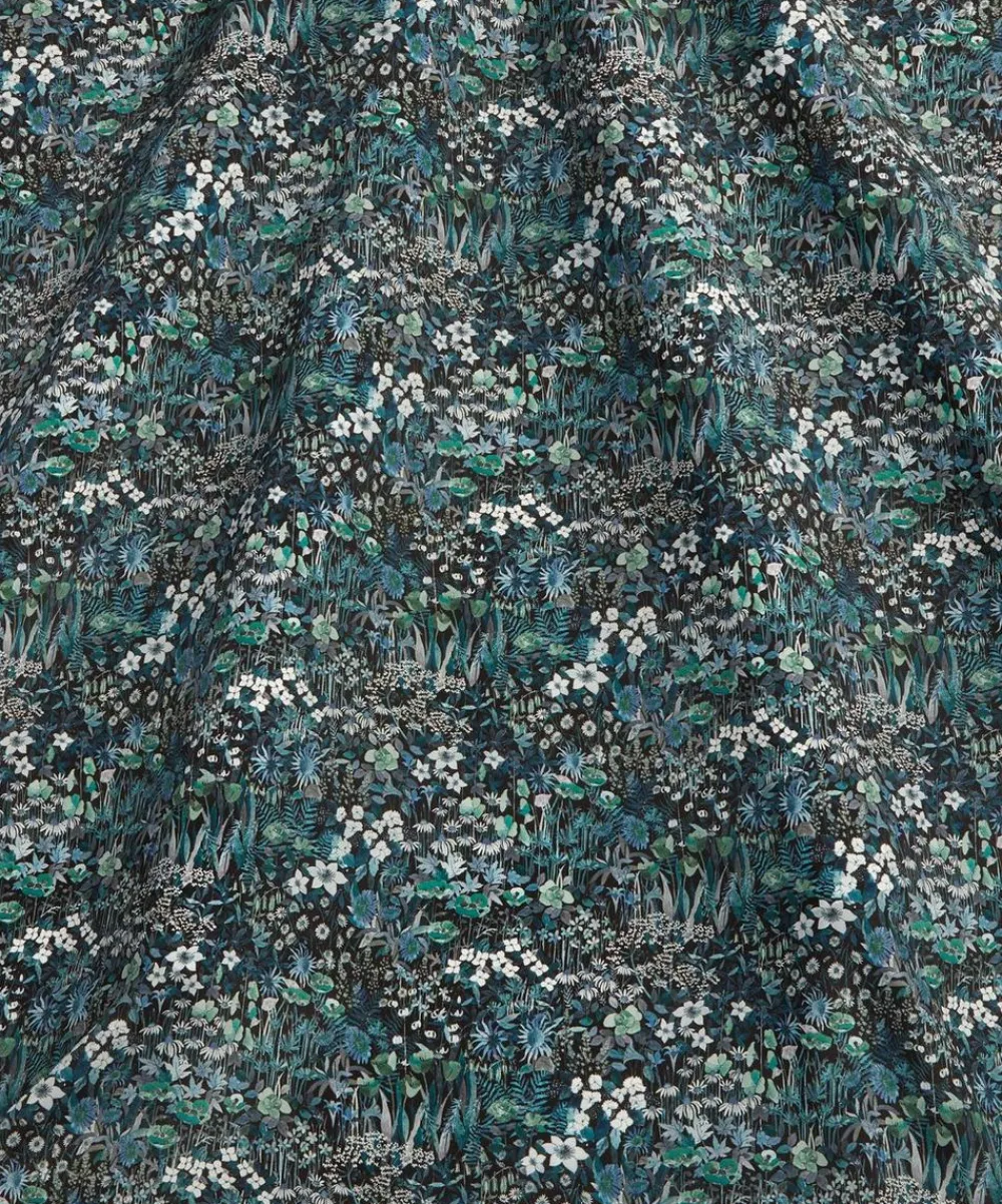 Liberty Fabrics Classic Silks|Crepe De Chine^Faria Flowers Small Crepe de Chine
