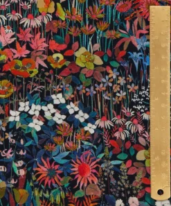 Liberty Fabrics Classic Silks|Crepe De Chine^Faria Flowers Small Crepe de Chine