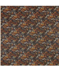 Liberty Fabrics Classic Silks|Silk Satin^Faria Flowers Small Silk Satin