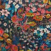 Liberty Fabrics Classic Silks|Silk Satin^Faria Flowers Small Silk Satin
