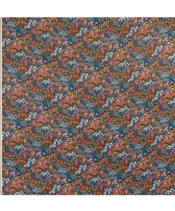 Liberty Fabrics Classic Silks|Silk Satin^Faria Flowers Small Silk Satin