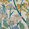 Liberty Interiors Furnishing Fabrics|Furnishing Fabrics^Faria Flowers Wycombe Linen in Lapis
