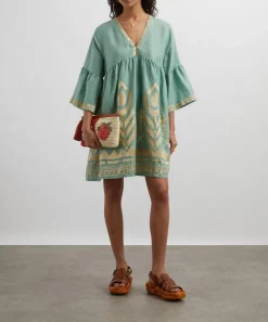 Kori Dresses^Feather Classic Linen Mini Dress