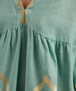 Kori Dresses^Feather Classic Linen Mini Dress