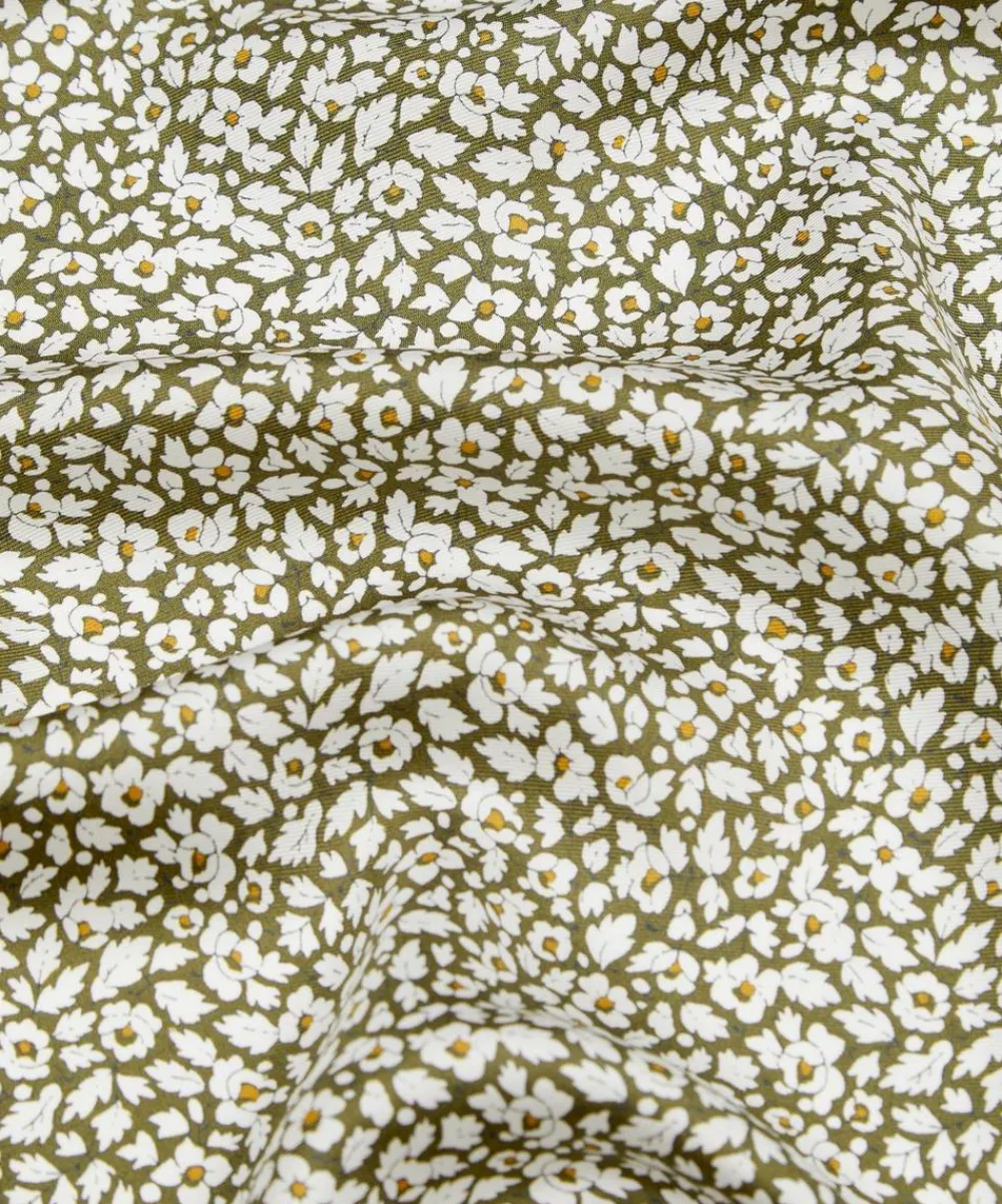 Liberty Fabrics Monument Twill|Classic Silks^Feather Meadow Silk Twill