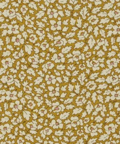 Liberty Interiors Furnishing Fabrics^Feather Petals Linen in Fennel
